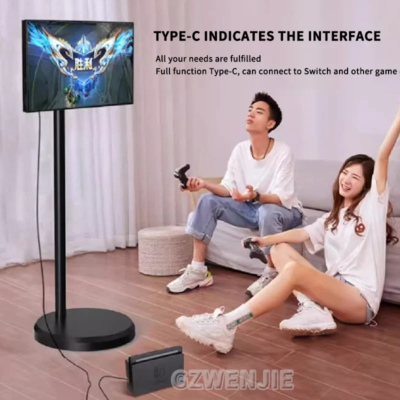 21 Inch Floor Stand Smart TV Android Touch Screen Vertical & Landscape Eye Care IPS Display Large Battery Smart Thin Edge Tablet