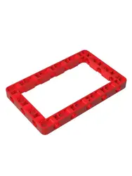 Gobricks 10Pcs GDS-1538 39794 Bricks Technic Beam Frame Parts 7 x 11 Universal Building Blocks Spare Parts Accessories