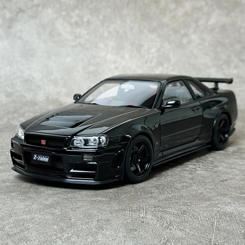 AUTOart 1:18 para Nissan R34 NISMO GT-R Z-TUNE modelo de coche
