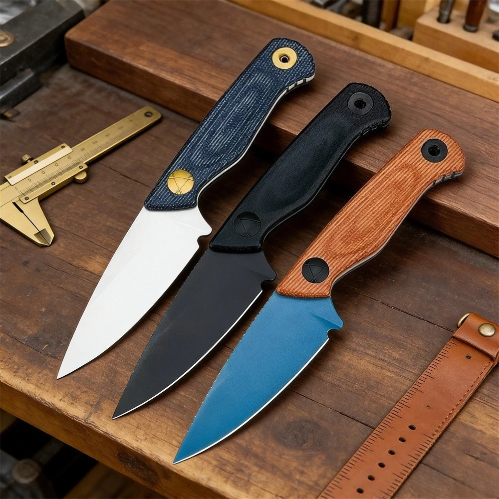 

BM 203-1 Outdoor Survival Fixed Blade Knife D2 Steel Blade G10 Handle Jungle Exploration Camping Hiking Tool with Sheath