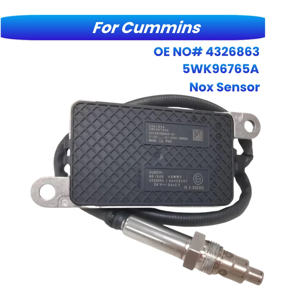 

5WK96765A 4326863 24V Original New Nitrogen Oxygen Sensor NOX Sensor for Cummins