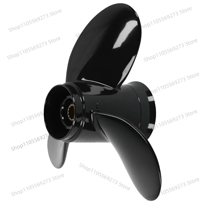 8.9x8.5 12 Tooth Boat Propeller Outboard Motor Propeller Replacement Parts for 9.8 9.9HP Marine Engines