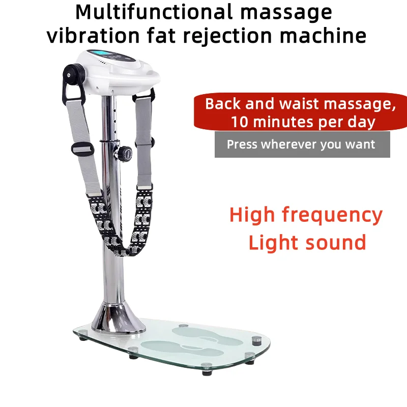 Home shaker vibration massage waist shaping machine standing leg slimming wonder fat-burning exercise and fitness equipment