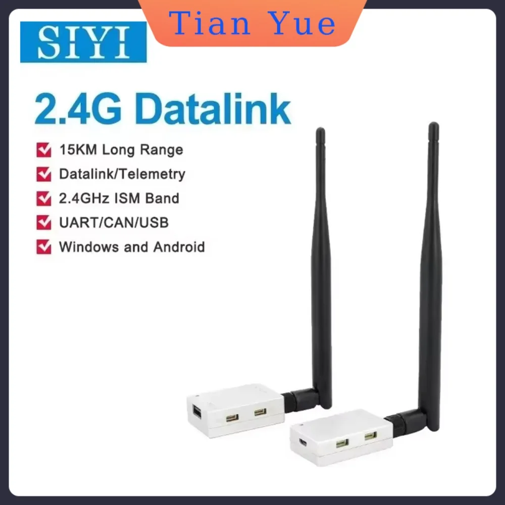 

Система Datalink дальнего действия 2,4G для БПЛА-дронов, заземление и воздушный блок емкостью 15 км с телеметрией Mavlink UART, совместимая с робототехкой