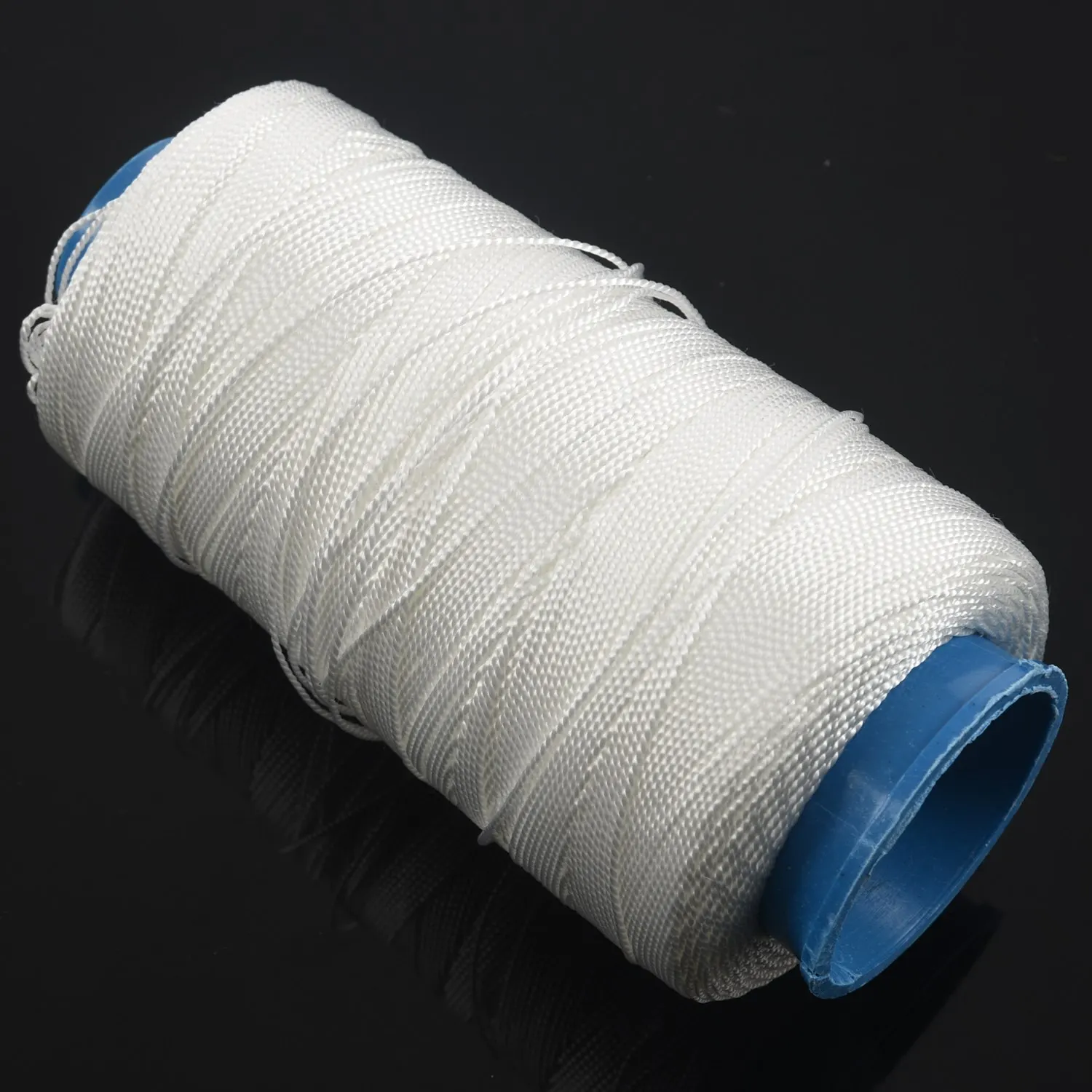 400m 80lbs Nylon Twisted Bowstring Thread Fishing String sznurek do szycia linka do latawca, biały