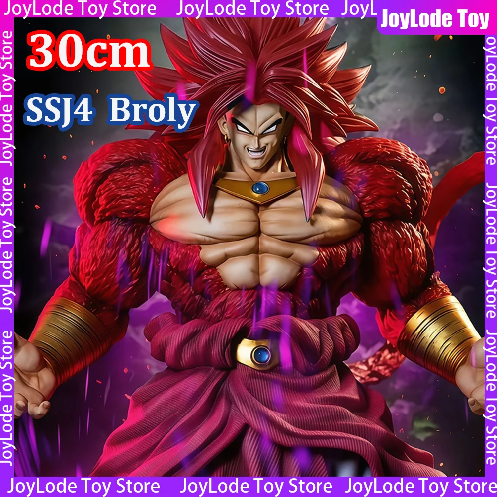 30CM SSJ4 Broly Figure Dragon Ball Anime Figures Super Saiyan 4 Broly Figurine PVC Statue Collection Model Toys Gift HOT-Presale