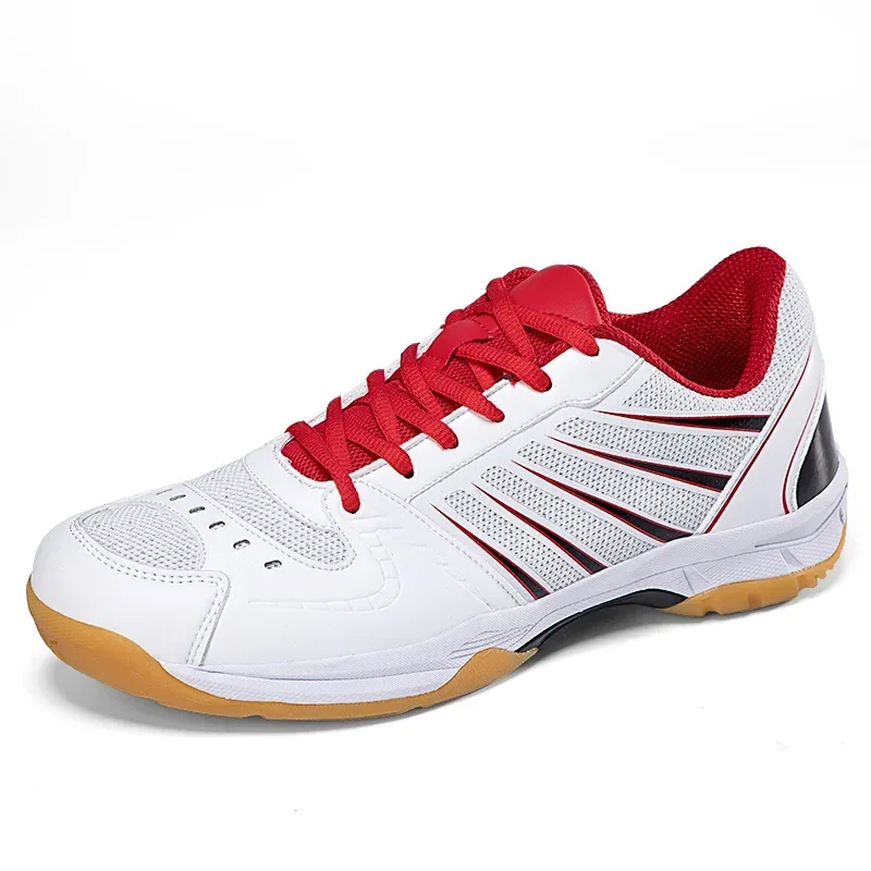 Zapatos de bádminton profesionales para hombre, zapatillas de tenis de entrenamiento masculino de malla para exteriores, zapatillas de tenis de mesa negras y azules para hombre