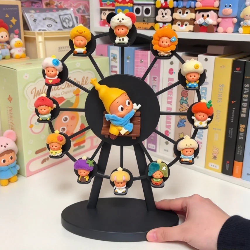 POPMART POP BEAN Twinkle Twinkle Live The Ordinary Series Mini Doll Surprise Mystery Box Adorable Anime Figure Collectible