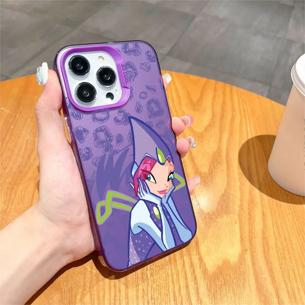 موضة جديدة جميلة Winxs قضية الهاتف لسامسونج غالاكسي A17 A07 A16 A06 A35 A55 A25 A05S A15 A56 A54 A36 A34 A24 A26 4G 5G غطاء #5