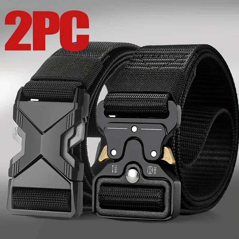 Taktischer Gürtel Herrengürtel Mode Business Multifunktional Camping Outdoor Golf Dekorativer Gürtel für Männer – Detail 4