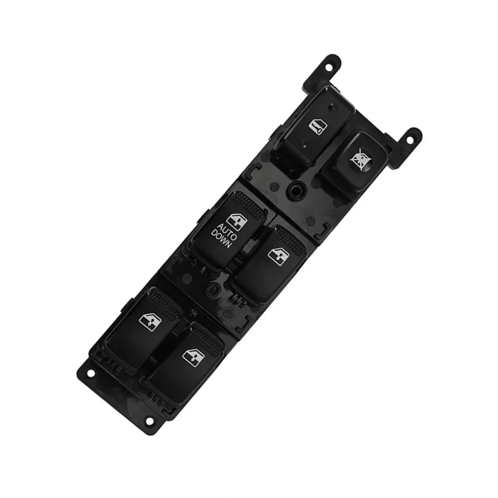 Ajuste para KIA RiO Hybrid 2006-2010 interruptor principal de ventanilla eléctrica del lado del conductor delantero izquierdo interruptor principal de ventanilla eléctrica 93570-1G000