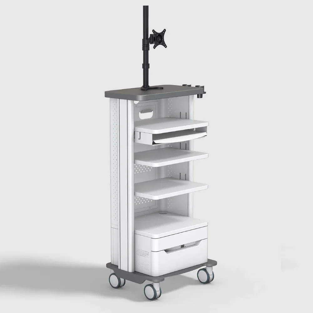 

YKD-2101 High Quality Metal Medical Hospital Equipment Cart For Endoscopy System