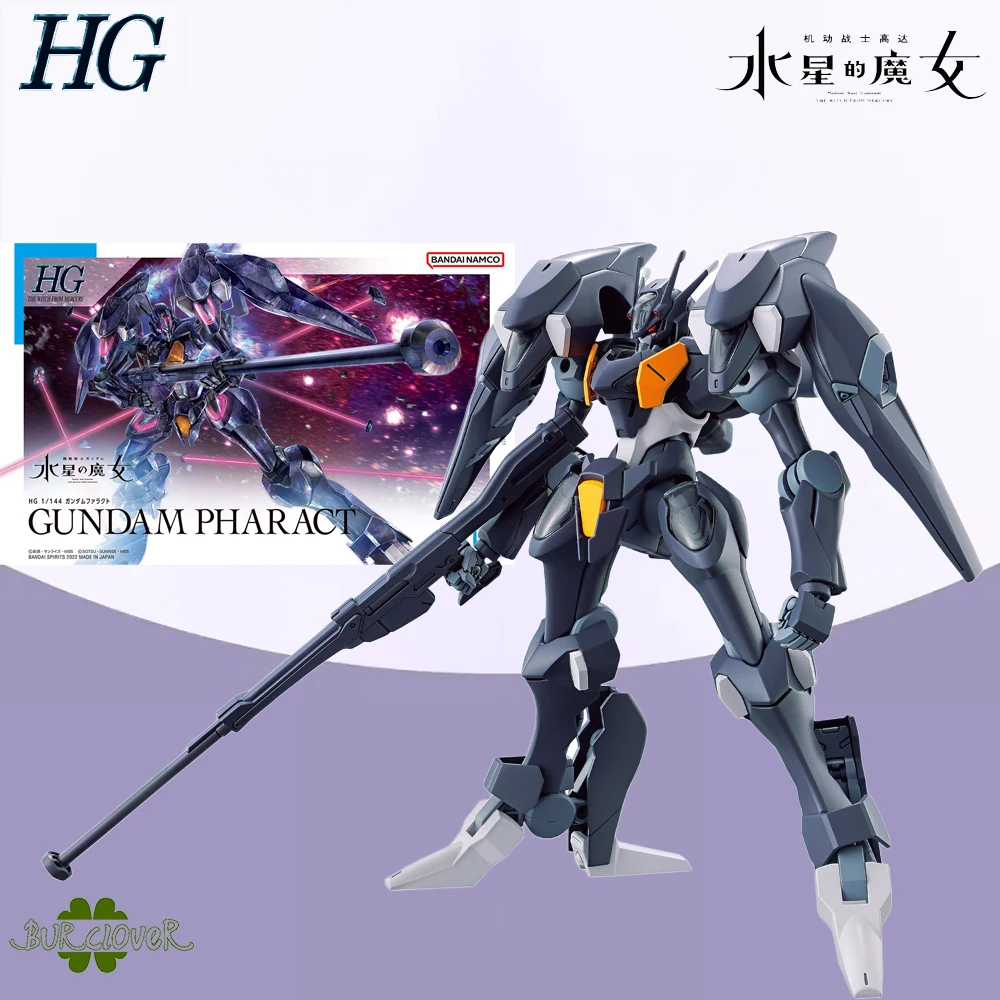 

Bandai Original MODEL KIT GUNDAM HG 1/144 THE WITCH FROM MERCURY GUNDAM PHARACT Аниме Фигурка Сборка Модель Игрушки