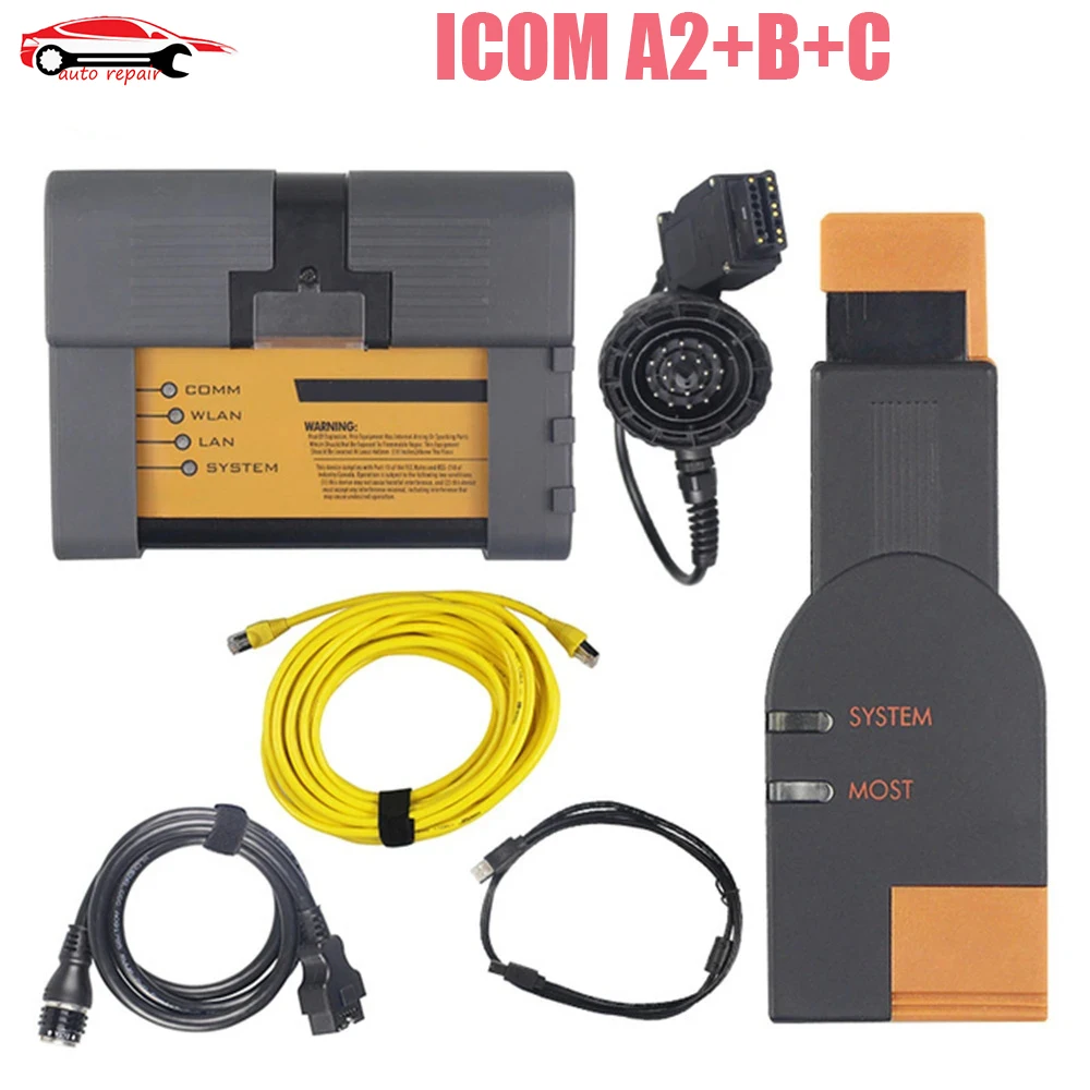 Newest ICOM A2 Icom a2 ICOM NEXT ICOM A2+B+C for BM-W Diagnostic & Programming Tool Second Generation without Software Free Ship