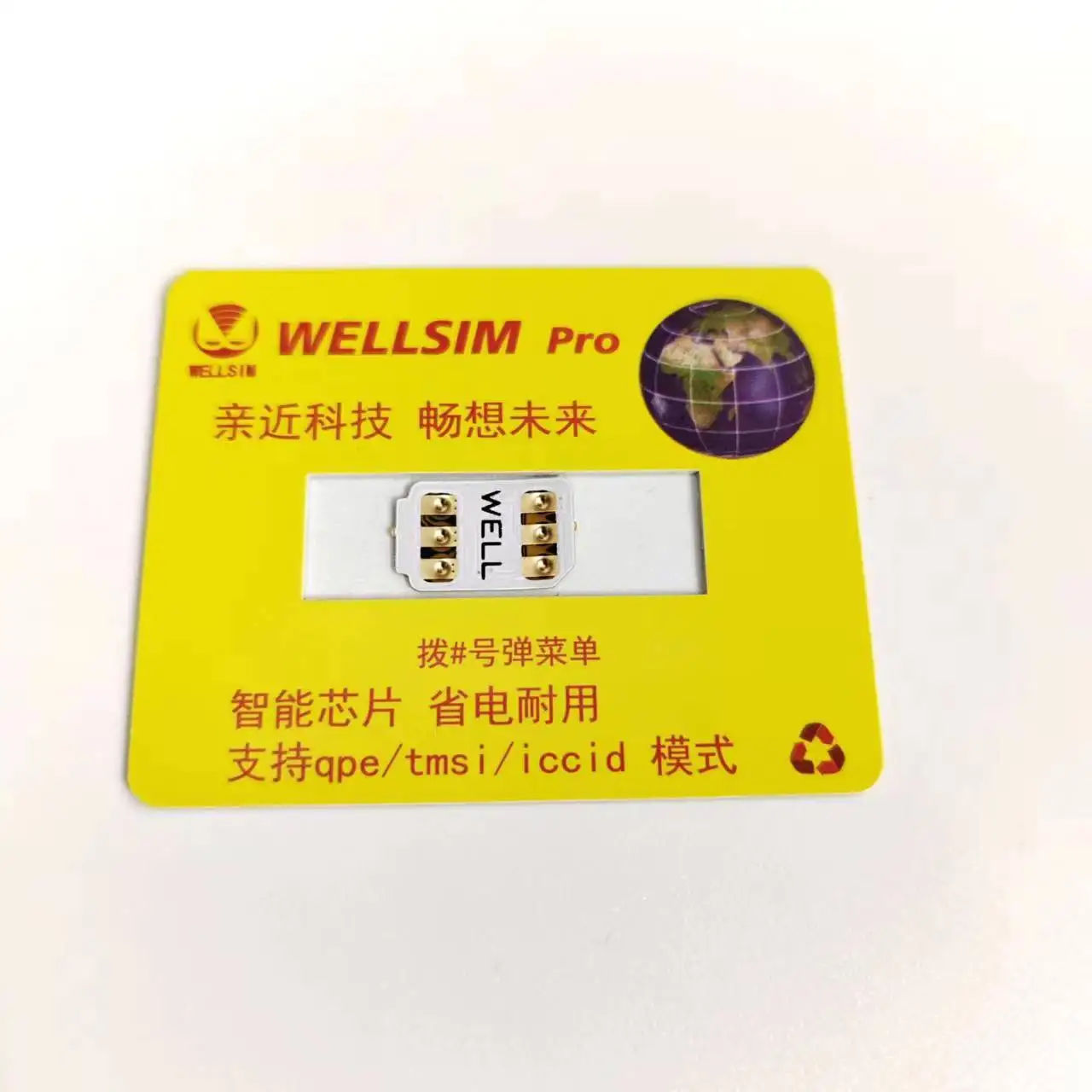 newest wellsim pro V3.9 with QPE For iphone6 6P 7G 7P 8G 8P X XS XSmax to 15promax