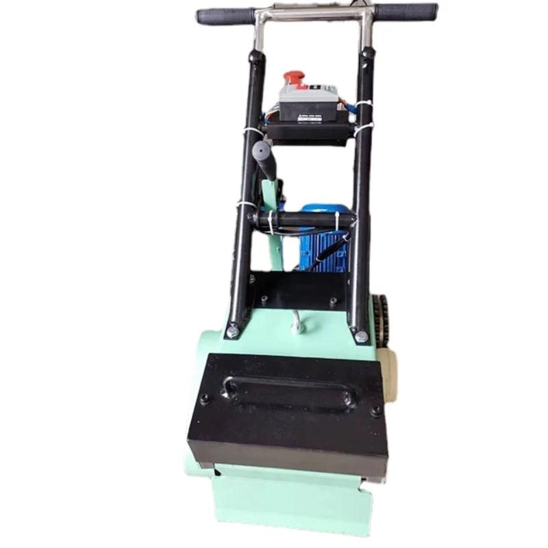 Plastic runway shoveling machine electric hand floor eradication renovation machine