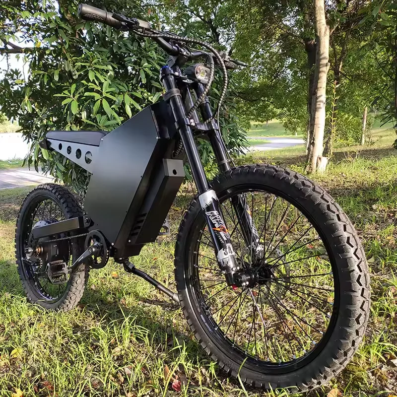 B52 ステルス爆撃機用 15000W 電動自転車 シングルスピード 72V リアハブモーター スチールフレーム リチウムバッテリー 電動自転車用