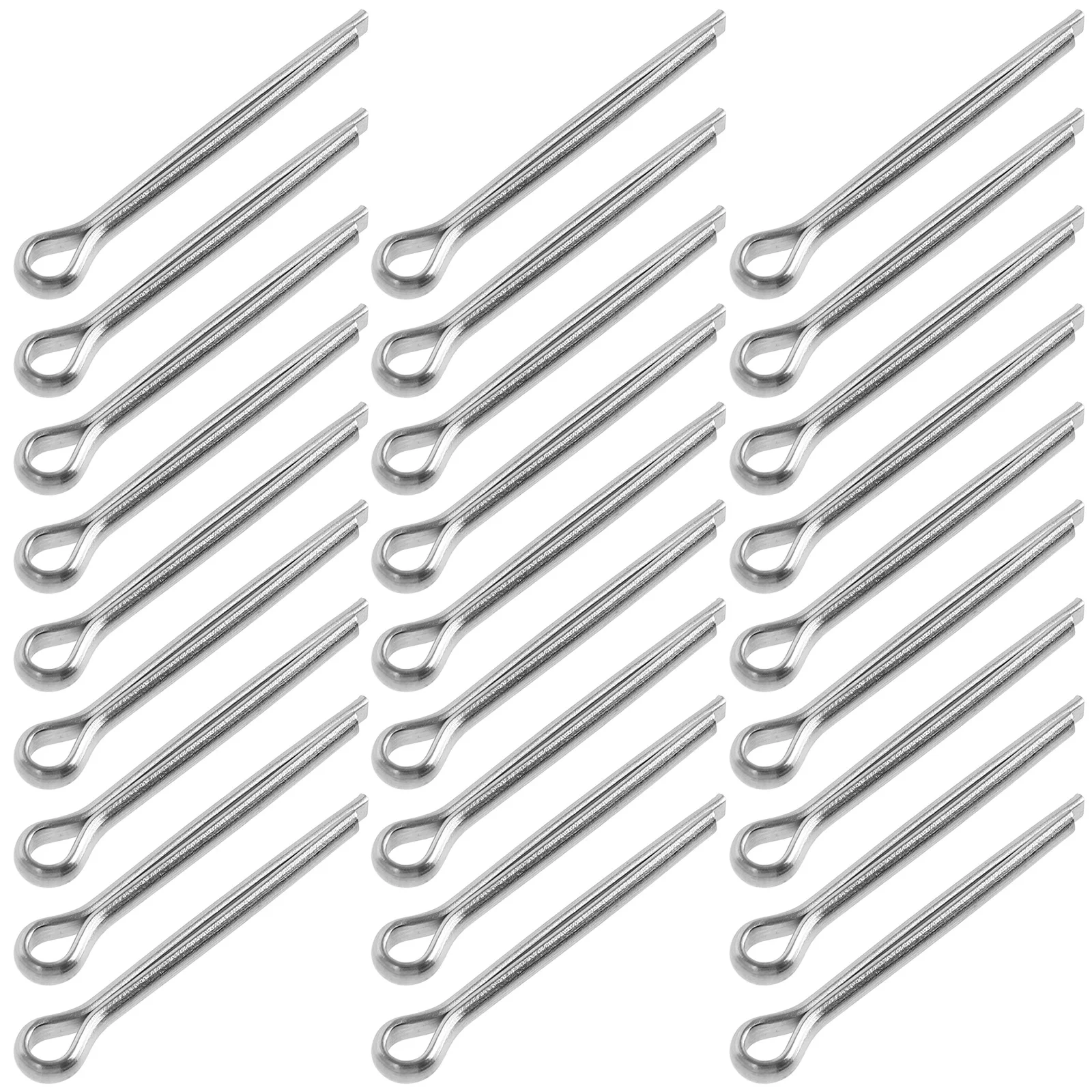 30Pcs Bike Disc Brake Lock Pins Stainless Steel Fixing Pins Replacement Durable Bicycle Brake Accessories Cotter Pin