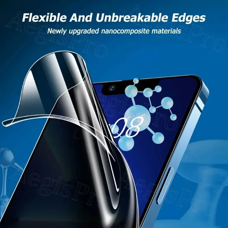 5Pcs Anti-Spy Hydrogel Film for Samsung S25 S26 S22 S24 Ultra Pro Plus FE Galaxy Note 20 10 Lite S10e Privacy Screen Protector view 3