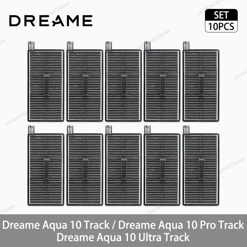 Dreame Aqua 10 Track / Aqua 10 Pro Track / Aqua 10 Ultra Track Accessoires Hoofdzijborstel Track Mop Doek Filter Stofzak 