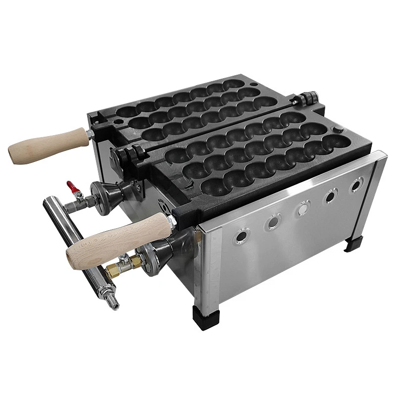 FOR Commercial LPG Gas Pastry Cake Iron Stick Baking Machine Snack Skewers Waffle Maker Sandwichera Machine