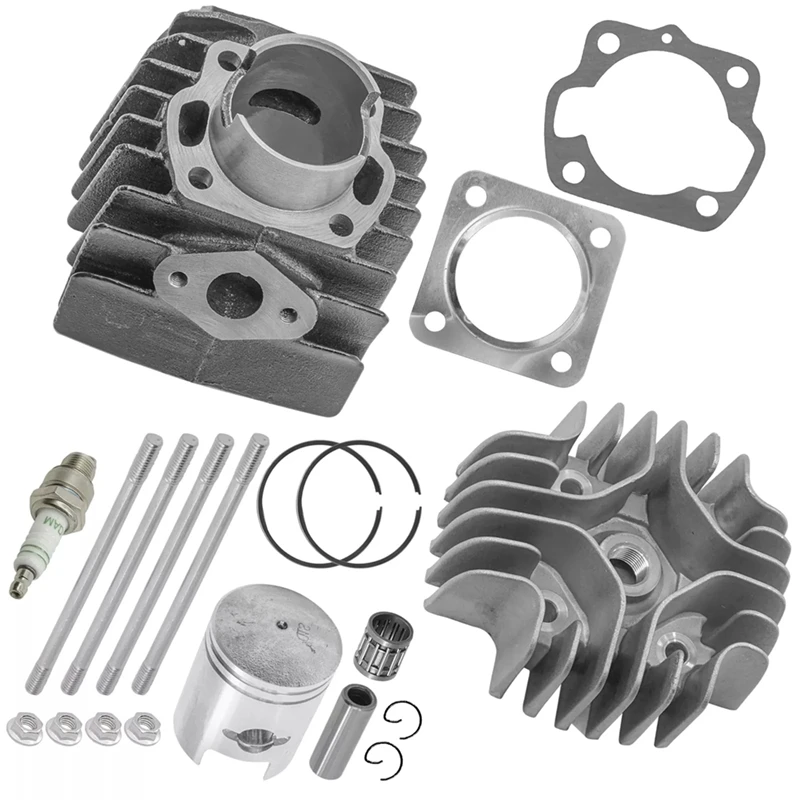 

Caltric Cylinder Kit For Suzuki JR50 1985-2006 Top End Rebuild Kit 11111-04001,12110-35613-0F0-N25R