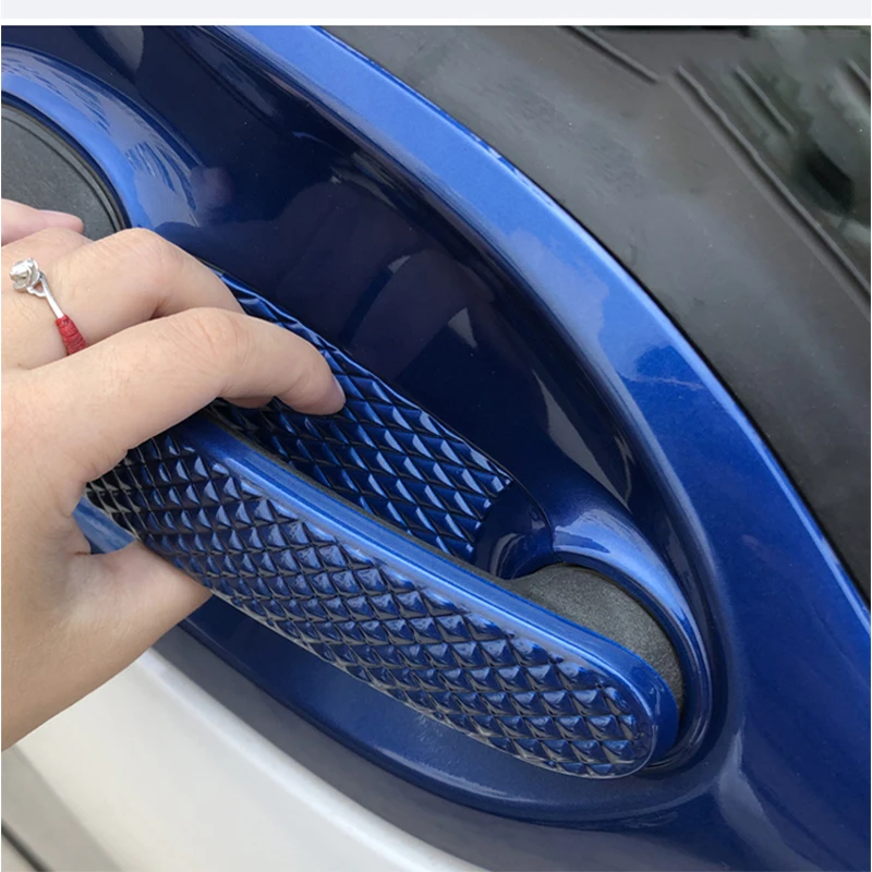 Car Blue Exterior Modification Handle Protection Case For New Smart 453 Fortwo Car Accessories Decoration Sticker