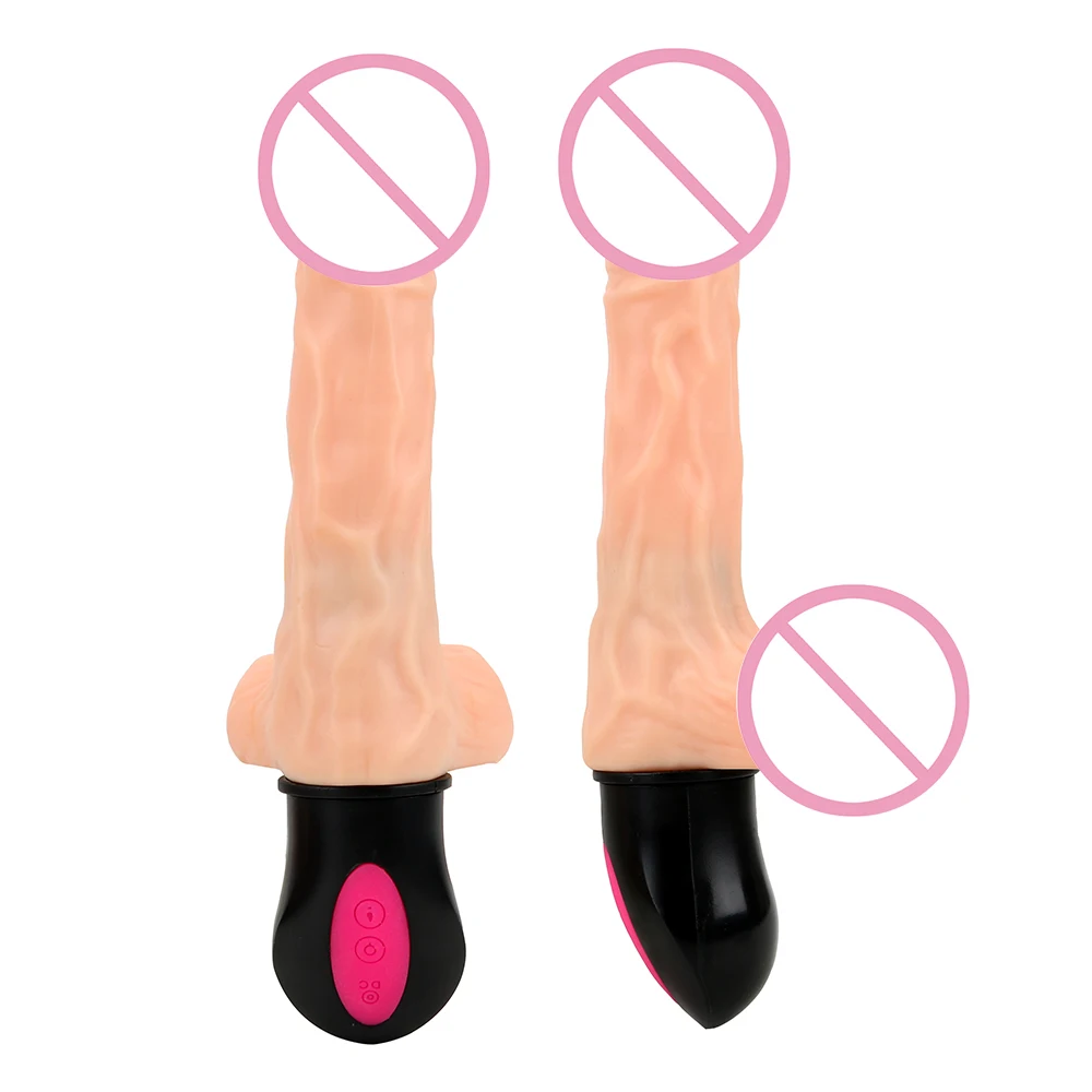 Bendable Sex Toys for Woman 12 Mode Realistic Dildo Vibrator Heating Female Masturbation Flexible Soft Silicone Vagina Massager