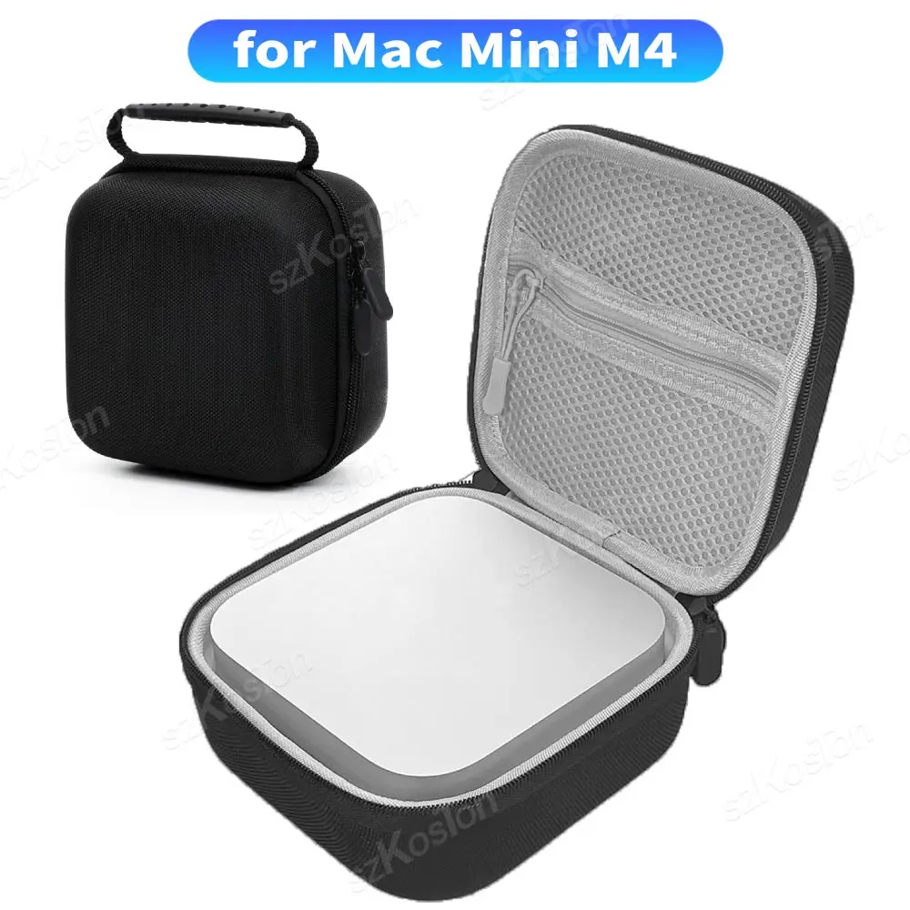 Estuche de transporte Compatible con Apple 2024 Mac Mini M4 computadora de escritorio bolsa de almacenamiento de viaje protectora duradera para Mac Mini M4 PC