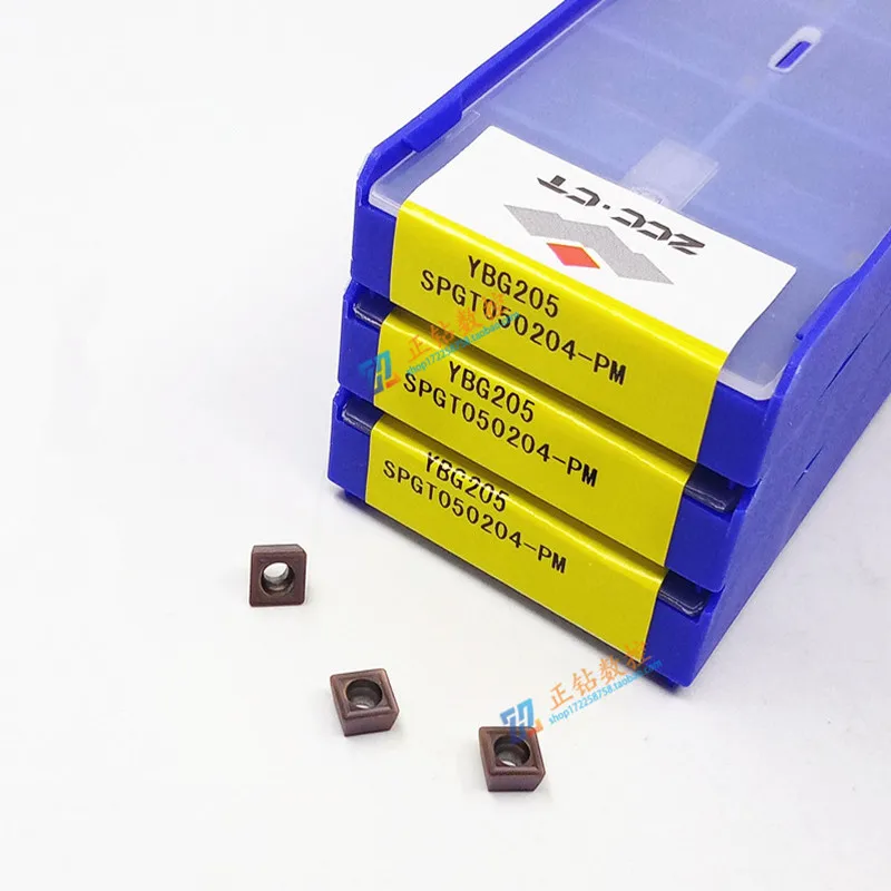 SPGT060204-PM YBG205 Carbide CNC Inserts