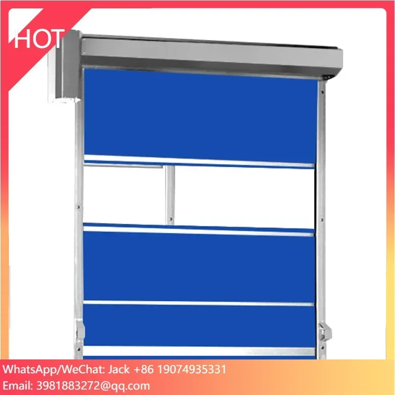 China PVC Fast Rolling Door Rapid Rolling High Speed Door for Warehouse