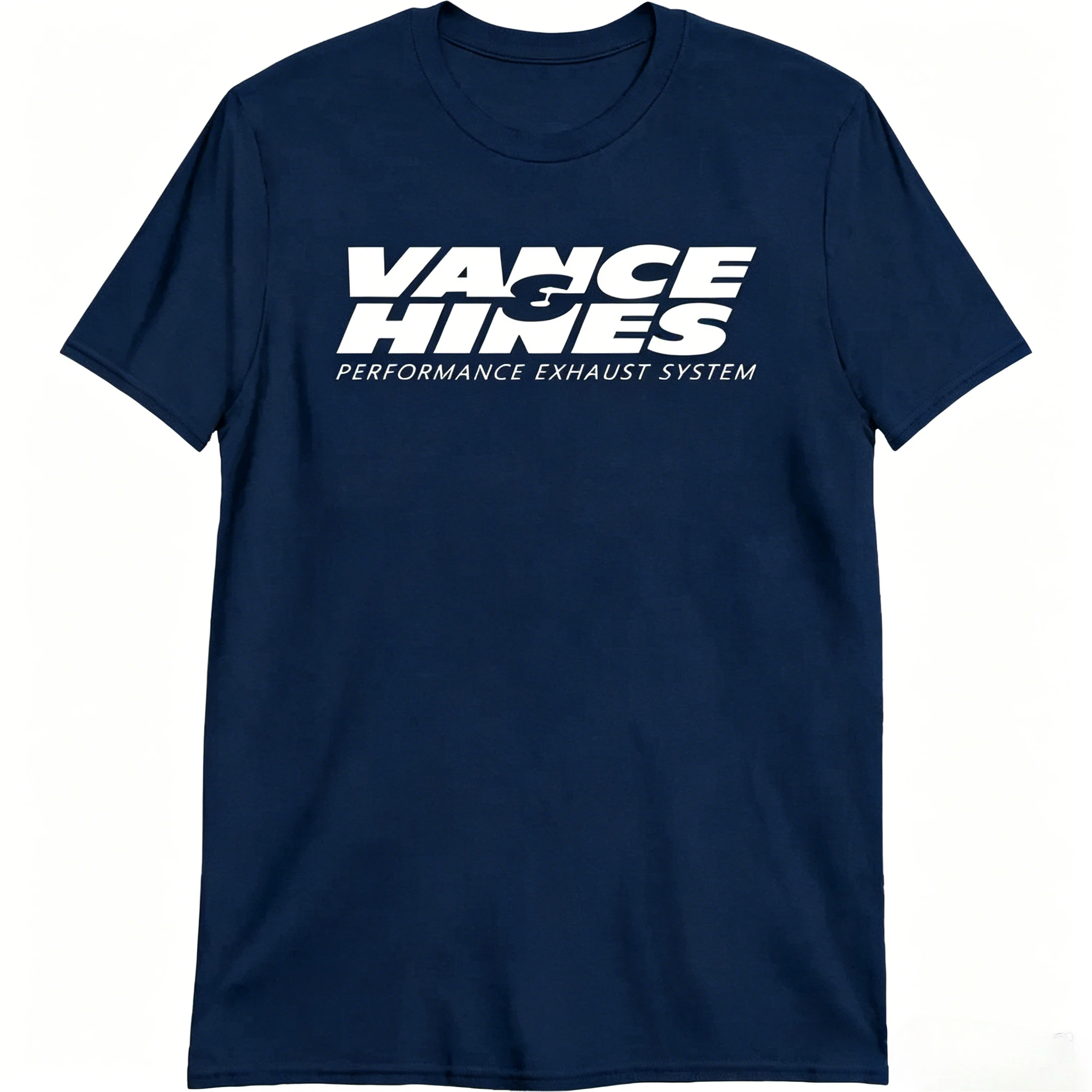 VANCE HINES Bedrucktes Mode-T-Shirt für Männer Inspiriert von Motorrad-Rennsport-Auspuffanlagen Herren T-Shirt Lässiges Harajuku Weiches Sommer-T-Shirt – Detail 5