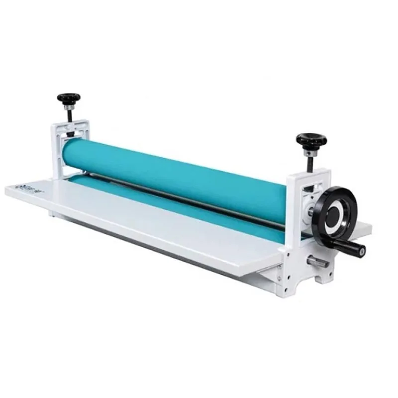 Manual Cold Laminator Desktop Silicone Roller Cold Film Laminating Machine for Advertising Photo Poster