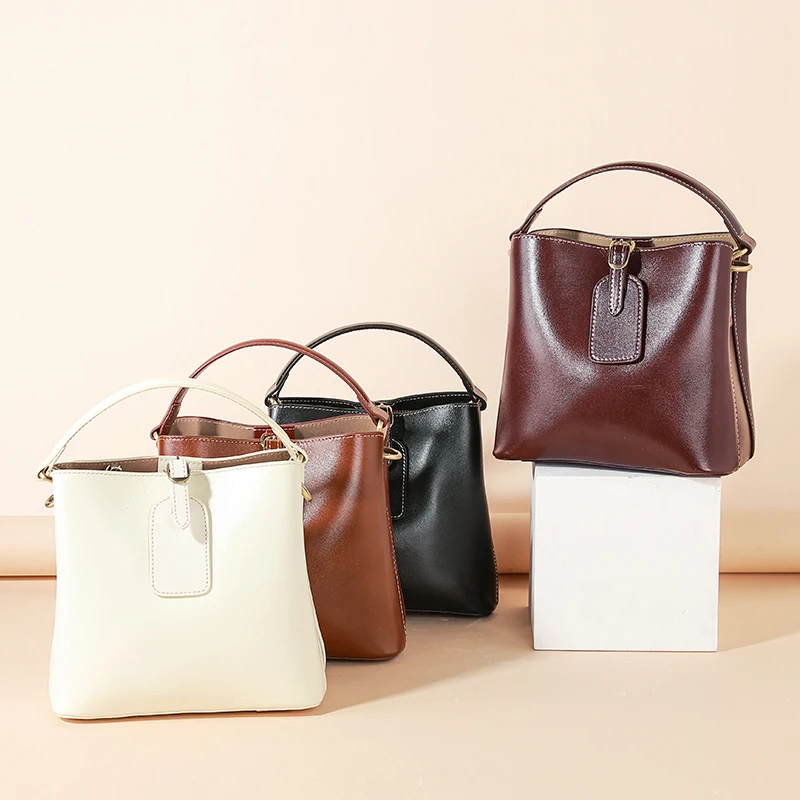 

4 colors of genuine leather and cowhide crossbody bag for women's handbag female bag phone crossbody Real leather bag