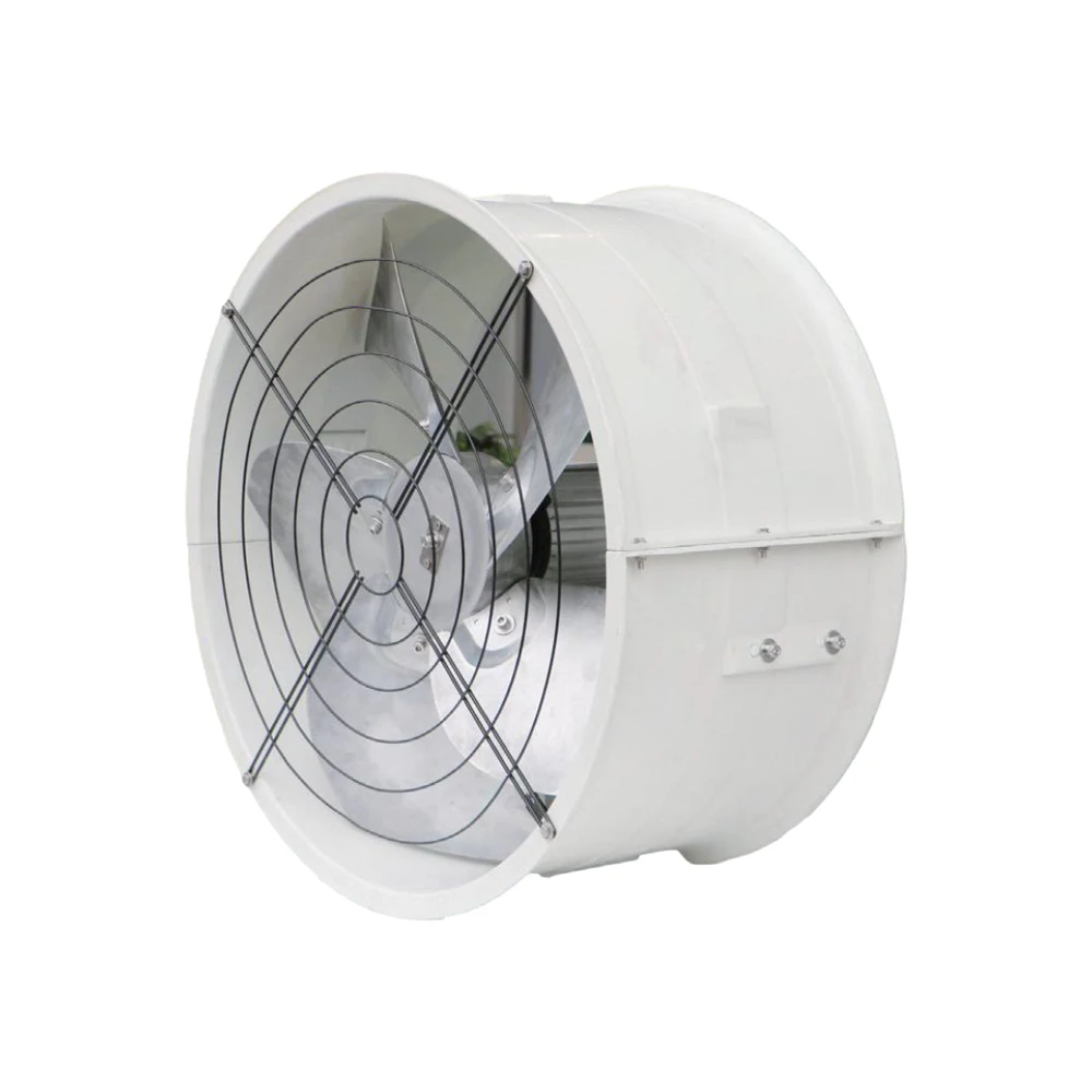 Ventilador de Exaustão Industrial LongWell 220V 380V, Ventilador Axial para Fazendas de Aves e Armazéns