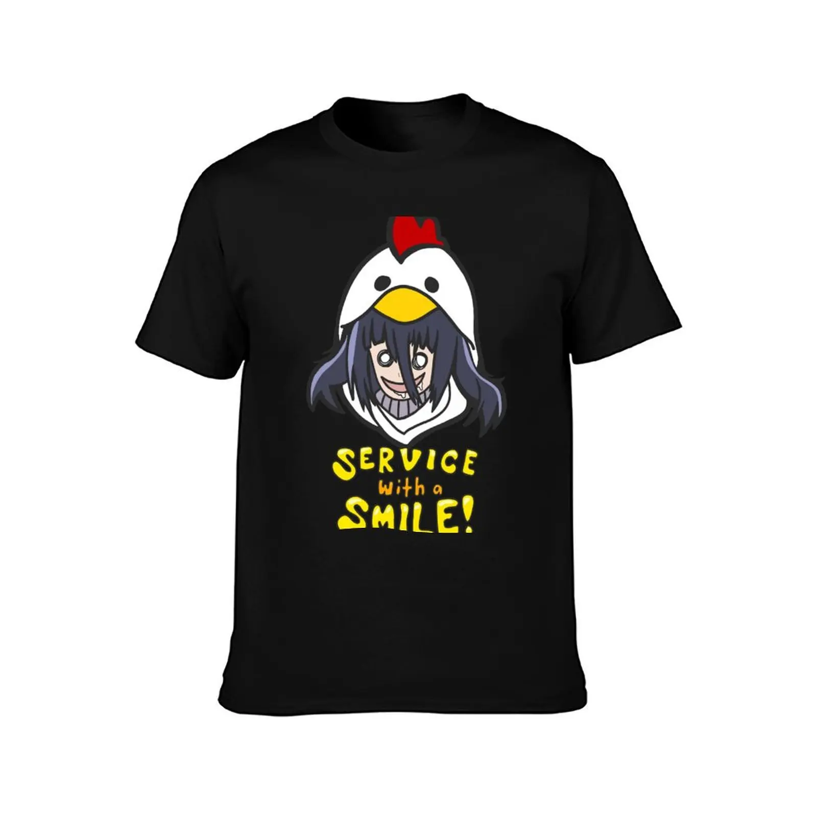 Zombieland Saga - Tae's Chicken Service T-Shirt Sports Casual Short Sleeve Cotton Tee