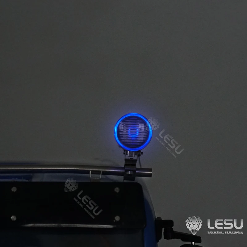 LESU – Spot lumineux LED, pièces améliorées pour camion tracteur TAMIYAY RC, modèle de bricolage, 1/14