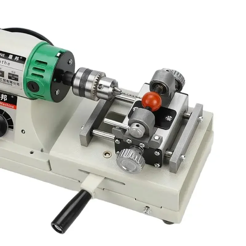 Multifunctional Jade Table Grinder Engraving Polishing and Cutting All-in-one Machine Diy Small Beads and Pearl Punching Machine