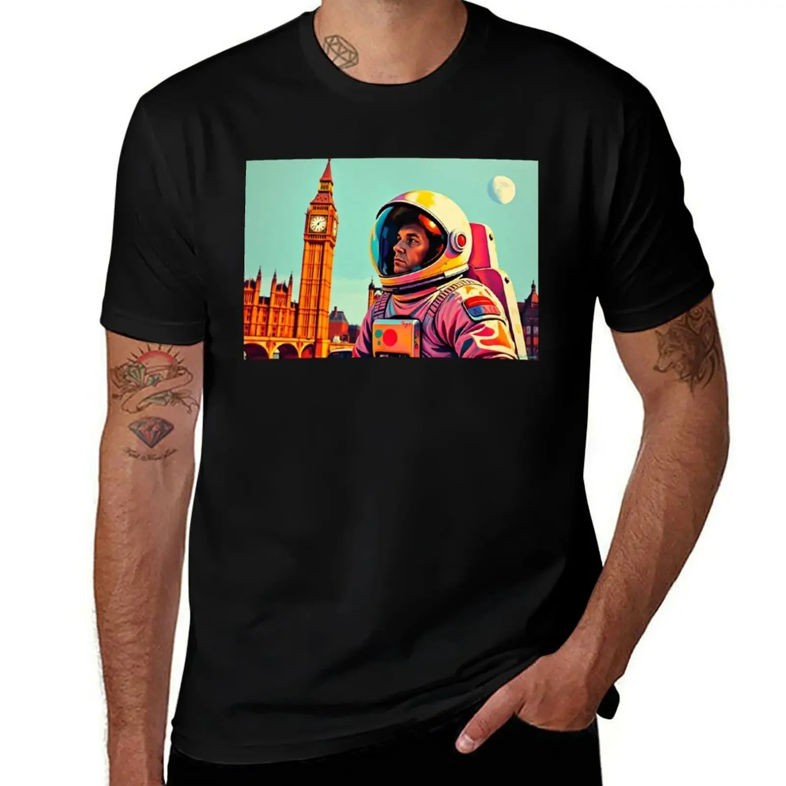

COMING HOME-LONDON 7 T-Shirt anime clothes anime shirt shirts graphic tee men workout shirt