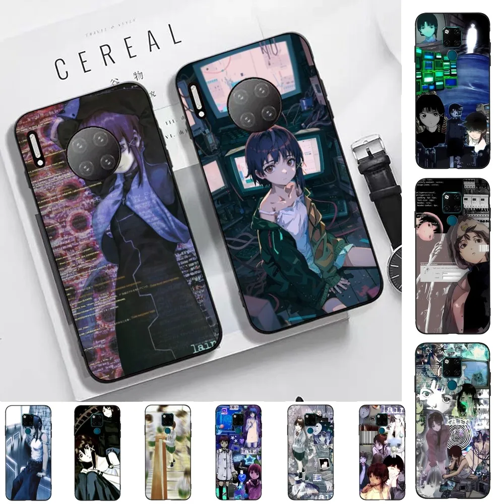 Serial Experiments Lain Phone Case For Huawei Mate 10 20 30 40 50 lite pro Nova 3 3i 5 6 SE 7 pro 7SE