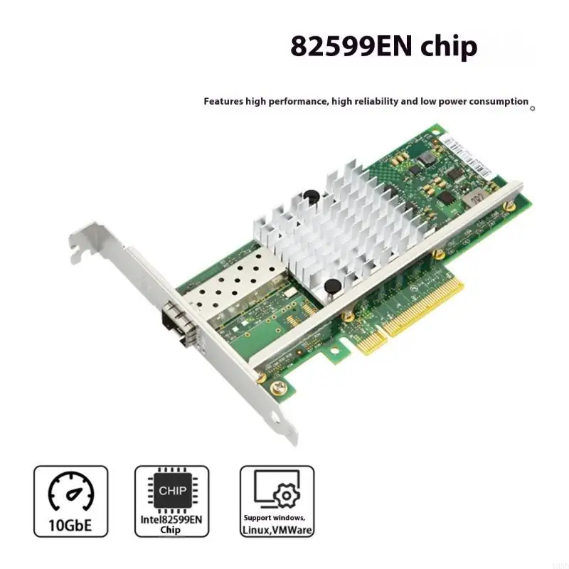 Servers 10Gbps PCIe Networking Adapters Featuring SFP+ Fiber Port Networking Solution Y3ND