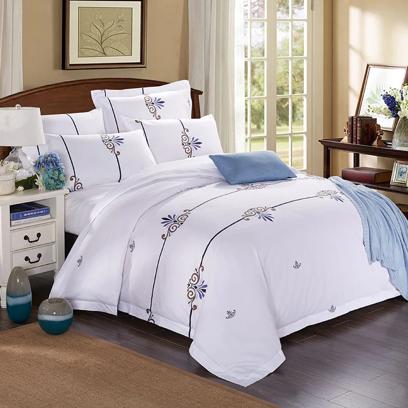 

100% Cotton Printed Bedding Sets 4pieces Multiple Styles Bed Sheets Set With Pillowcase For Bedding And Hotel Duvet Cover Set