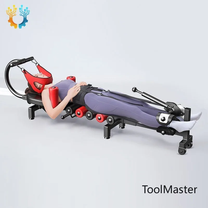 【2026】Relieve Pain Lumbar Decompression Table With Cervical Traction By Lumbar Bench Lumbar Strain Full Body Stretching