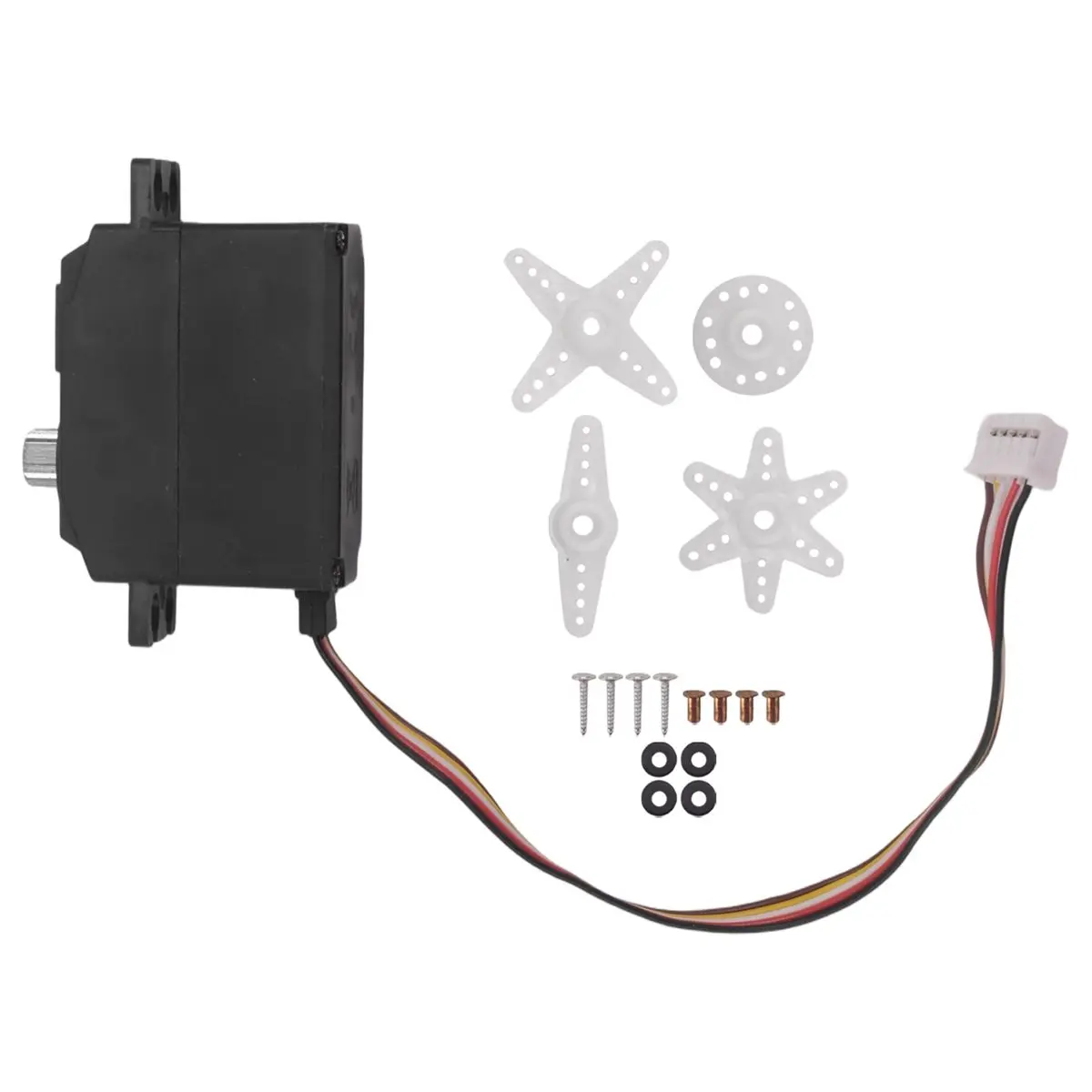 ABST 5 Wire Metal Gear Servo for 12428 12423 12427 1/12 RC Car Upgrade Parts Accessories