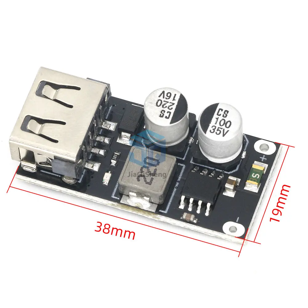 QC3.0 QC2.0 USB DC-DC Buck Converter Charging Step Down Module 6-32V 9V 12V 24V to Fast Quick Charger Circuit Board 3V 5V 12V