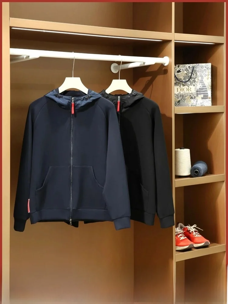 

Мужская куртка Waed Air Cotton, новая осенняя высококачественная верхняя одежда, длинное пальто с капюшоном на молнии све