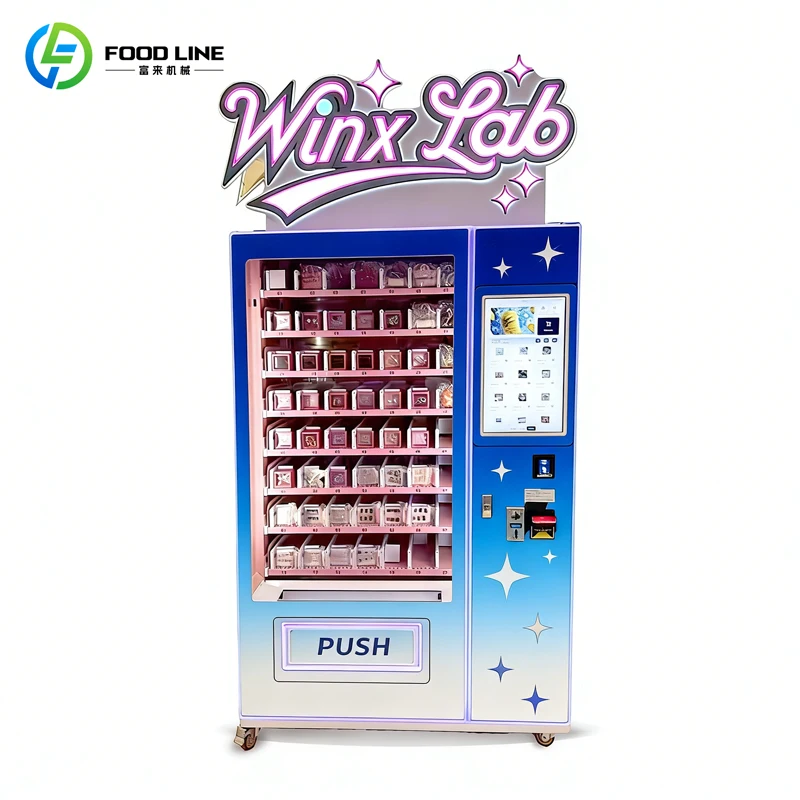 Touch Screen Eyelash Earring Vending Machine AI Virtual Trial Card Reader for Shopping Mall Retail Free Custom Stickers
