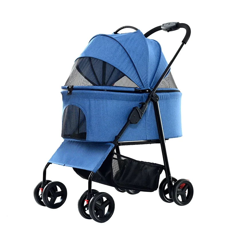 Pet Stroller Pet Travel Strolling Cart for cats and Dogs