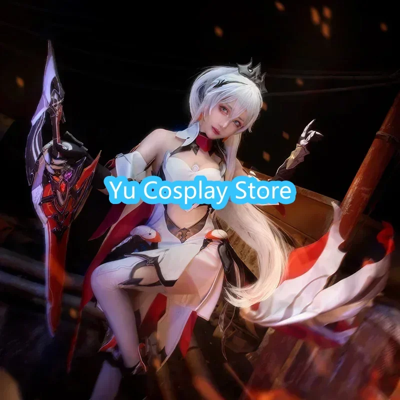 Game Honkai Impact 3 Kiana Kaslana Cosplay Costumes Women Sexy Dress Battle Suit Halloween Carnival Uniforms Custom Made