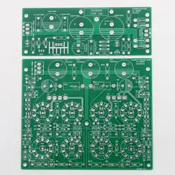 HiFi 1 Set EL84 Stereo Tube Amplifier Bare Board PP Push-Pull Power Amp PCB 13W+13W